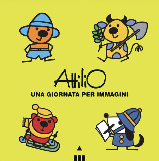 Cover for Attilio Cassinelli · Una Giornata Per Immagini. Cofanetto. Ediz. A Colori (Book)