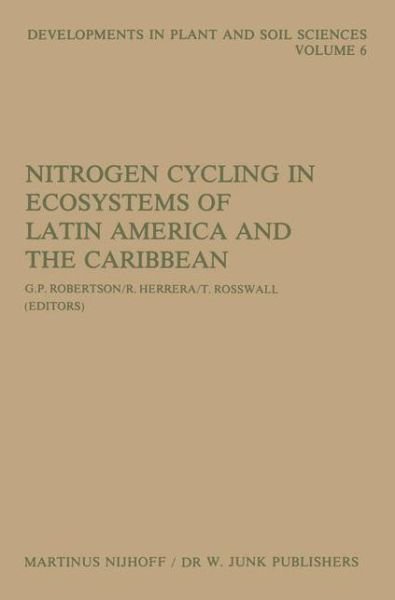 G Philip Robertson · Nitrogen Cycling in Ecosystems of Latin America and the Caribbean - Developments in Plant and Soil Sciences (Pocketbok) [Softcover reprint of the original 1st ed. 1982 edition] (2011)