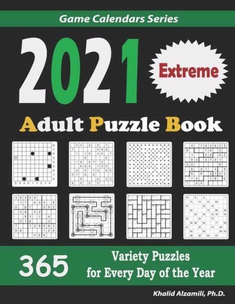 Cover for Khalid Alzamili · 2021 Adult Puzzle Book (Paperback Book) (2020)