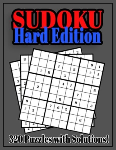 Cover for Doukkali Ink · Sudoku Hard Edition (Paperback Book) (2020)