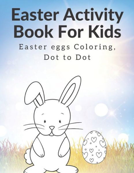 Cover for Moanet · Easter Activity Book For Kids (Paperback Book) (2021)