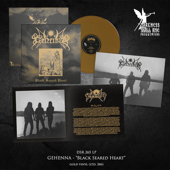 Black Seared Heart (Gold Vinyl) - Gehenna - Muzyka - DARKNESS SHALL RISE PRODUCTION - 9956683243412 - 8 listopada 2024