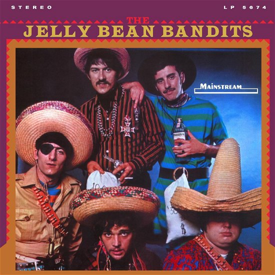 Cover for Jelly Bean Bandits · The Jelly Bean Bandits (LP) [Yellow Vinyl edition] (2024)