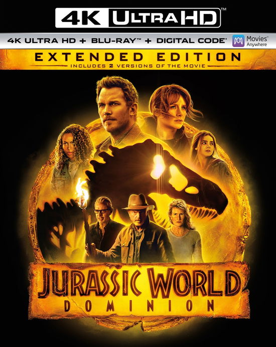 Jurassic World Dominion - Jurassic World Dominion - Elokuva - Universal Studios - 0191329223413 - tiistai 16. elokuuta 2022