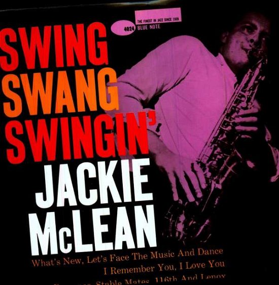 Cover for Jackie Mclean · Swing, Swang, Swinging (LP) (2005)