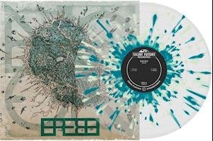 Cover for Erebe · Aeon (Clear Blue / White Splatter Vinyl) (LP) (2022)