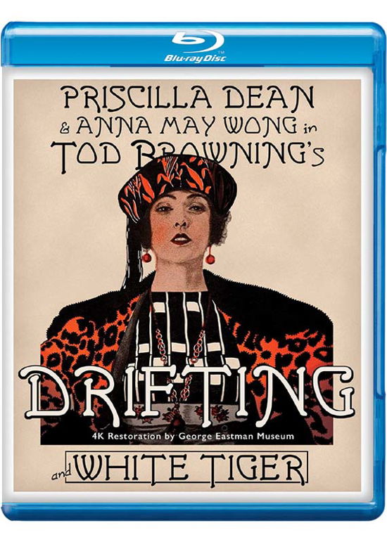 Cover for Drifting / White Tiger (1923) (Blu-ray) (2020)