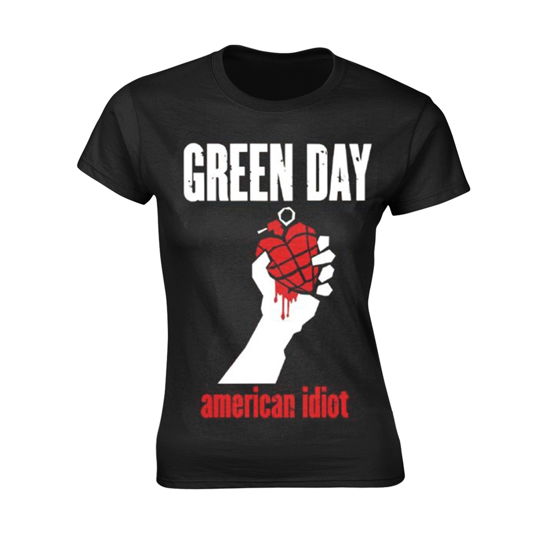 Cover for Green Day · American Idiot Heart (Black) (T-shirt) [size XL] [Black edition] (2021)