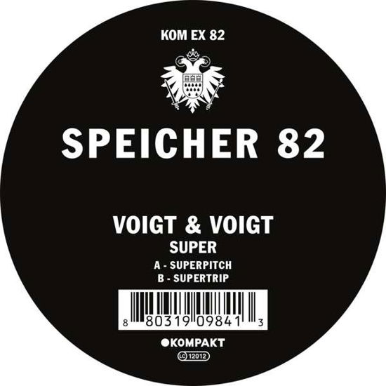 Cover for Voigt and Voigt · Speicher 82 (12&quot;) (2014)