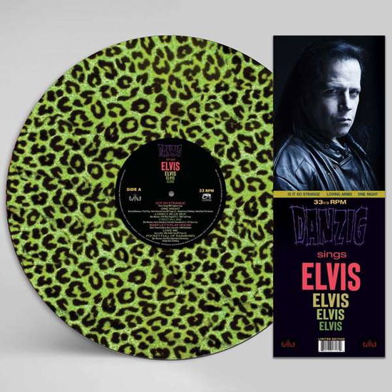 Cover for Danzig · Sings Elvis - a Gorgeous Green Leopard Picture (LP) [Coloured edition] (2020)