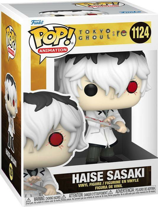 Cover for Funko Pop! Animation: · Funko Pop! Animation: - Tokyo Ghoul:re- Ken Kaneki In White Outfit (Toys) (2022)