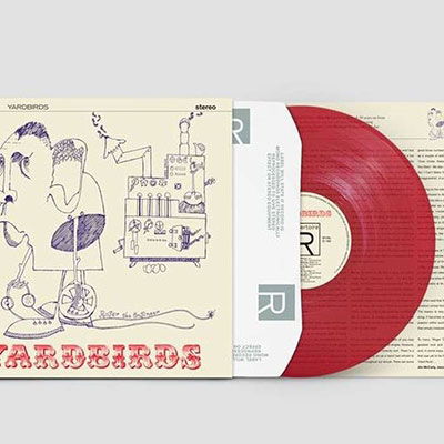 Cover for Yardbirds · Roger The Engineer (Stereo Mix) (Transparent Red Vinyl) (LP) [Coloured edition] (2023)