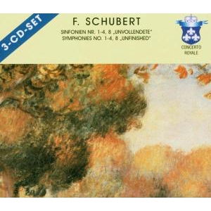 Sinfonien 1-4 (Schubert,franz) - Philharmonia Hungarica / Maag,peter - Música -  - 4011222062413 - 19 de marzo de 2003