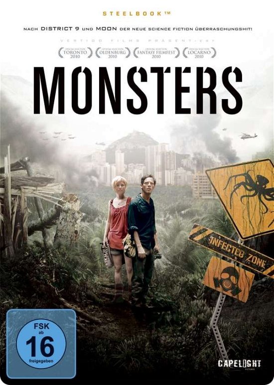 Cover for Gareth Edwards · Monsters (DVD) [Limited Steelbook edition] (2011)