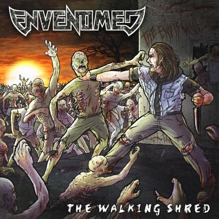 Cover for Envenomed · The Walking Shred (CD) (2019)