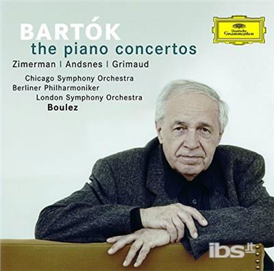 Cover for Bartok / Boulez,pierre · Bartok: Piano Concertos (CD) [Japan Import edition] (2017)