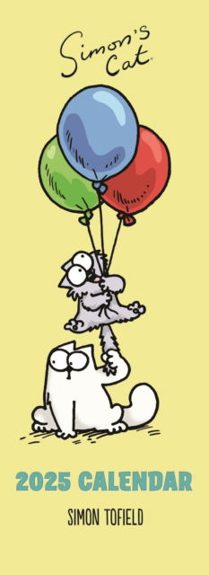 Cover for Portico Designs Ltd · Simon's Cat Slim Calendar 2025 (Paperback Book) (2024)