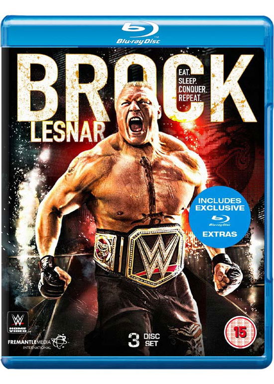 WWE - Brock Lesnar - Eat Sleep Conquer Repeat - WWE: Brock Lesnar - Eat Sleep Conquer Repeat - Films - World Wrestling Entertainment - 5030697033413 - 17 oktober 2016