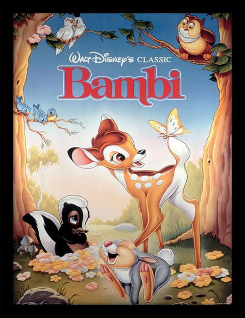 Cover for Disney · DISNEY - Bambi - Collector Print 30x40cm (Leketøy)