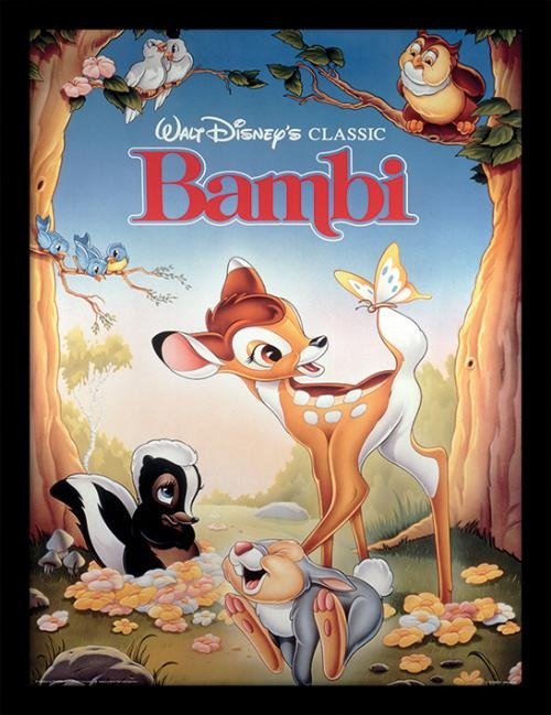 Cover for Disney · Bambi - Collector Print 30x40cm (Legetøj)