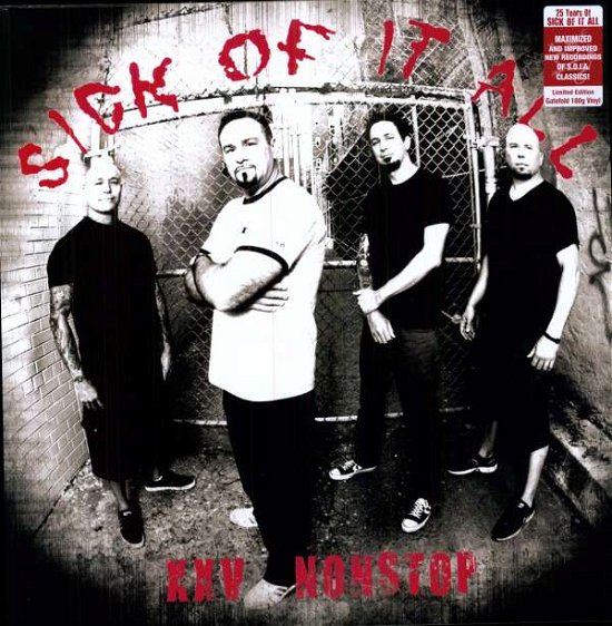 Cover for Sick of It All · Nonstop (Re-recordings) (12&quot;) (2011)