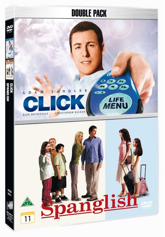 Cover for Doublepack · Click / Spanglish (DVD) (2010)