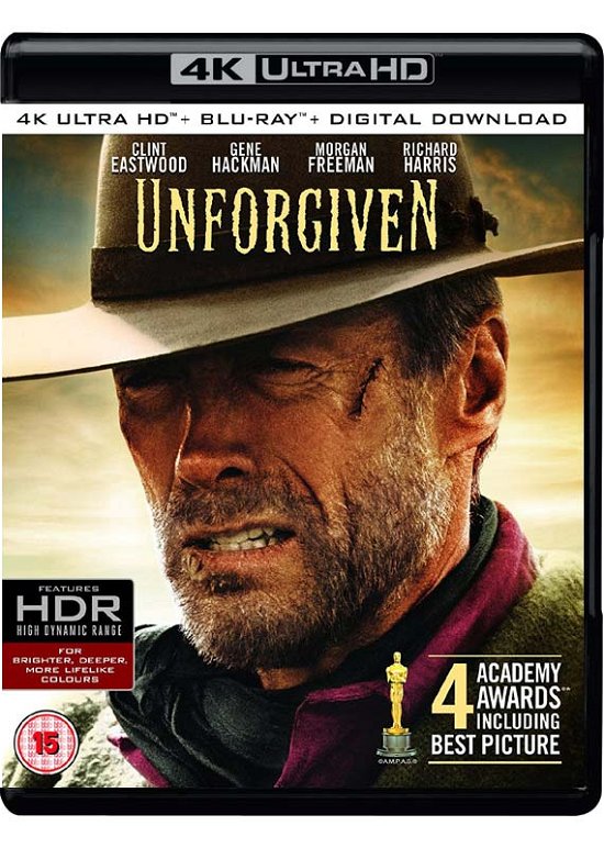 Unforgiven - Unforgiven Uhds - Elokuva - Warner Bros - 5051892208413 - maanantai 22. toukokuuta 2017