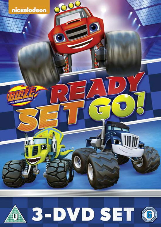 Cover for Blaze Ready Set Go Collection · Blaze &amp; The Monster Machines: Ready Set Go Collection! (Blaze Triple) (DVD) (2017)