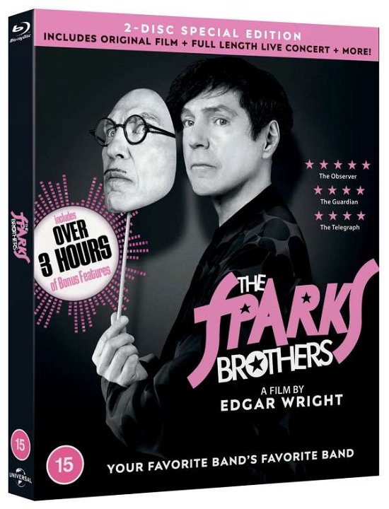 Cover for Sparks Brothers the BD · The Sparks Brothers (Blu-ray) (2021)