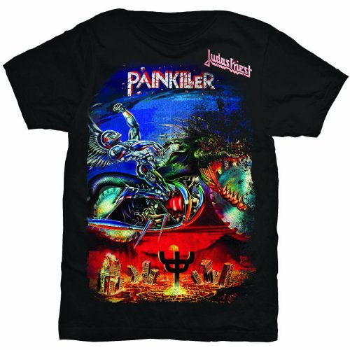 Judas Priest Unisex T-Shirt: Painkiller - Judas Priest - Fanituote - MERCHANDISE - 5055295346413 - keskiviikko 15. tammikuuta 2020