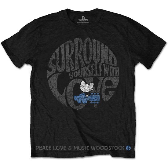 Woodstock Unisex T-Shirt: Surround Yourself - Woodstock - Koopwaar - Perryscope - 5055979961413 - 