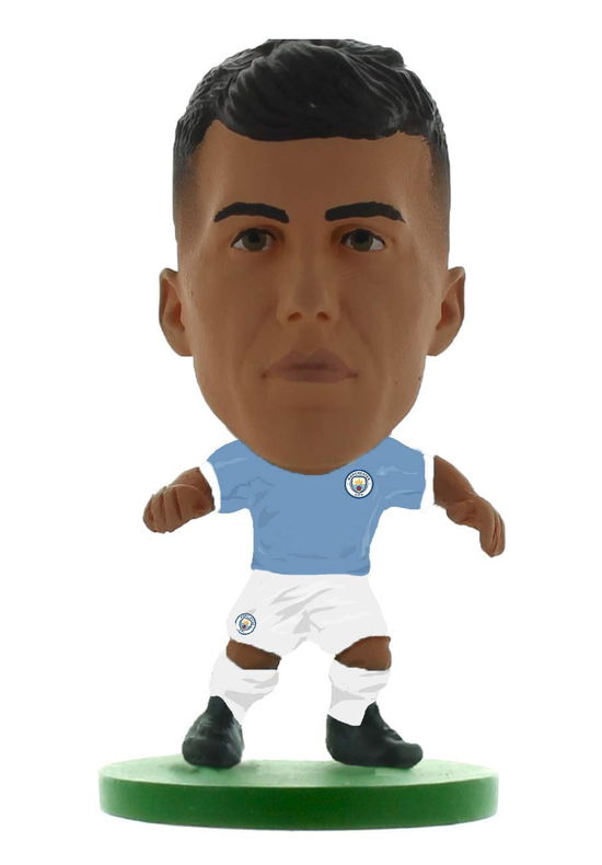 Soccerstarz  Man City Rodri  Home Kit Classic Kit Figures - Soccerstarz  Man City Rodri  Home Kit Classic Kit Figures - Produtos - Creative Distribution - 5056122506413 - 