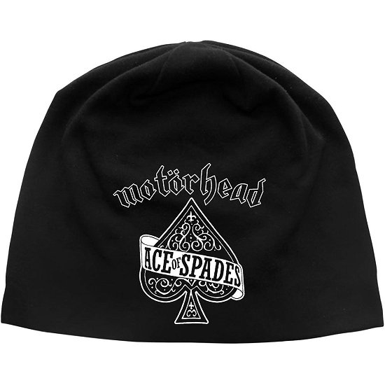 Motorhead Unisex Beanie Hat: Ace of Spades - Motörhead - Produtos -  - 5056170620413 - 