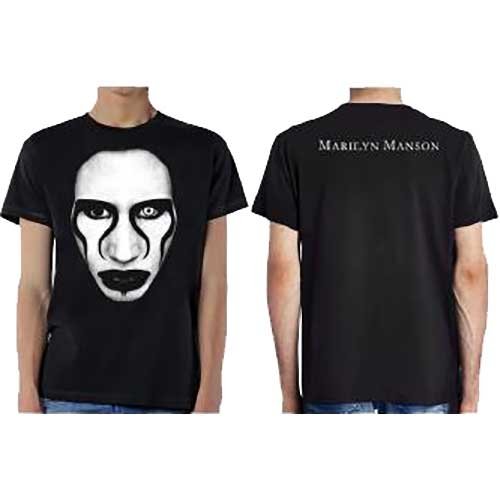Cover for Marilyn Manson · Marilyn Manson Unisex T-Shirt: Defiant Ones (Back Print &amp; Ex-Tour) (T-shirt) [size S] [Black - Unisex edition]