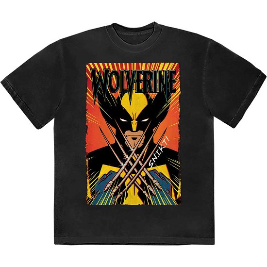 Cover for Marvel Comics · Marvel Comics Unisex T-Shirt: Wolverine Claws (T-shirt) [size S]