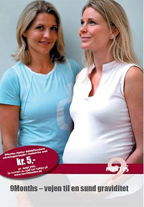 Cover for 9 Months · Vejen til en Sund Graviditet (DVD) (2005)