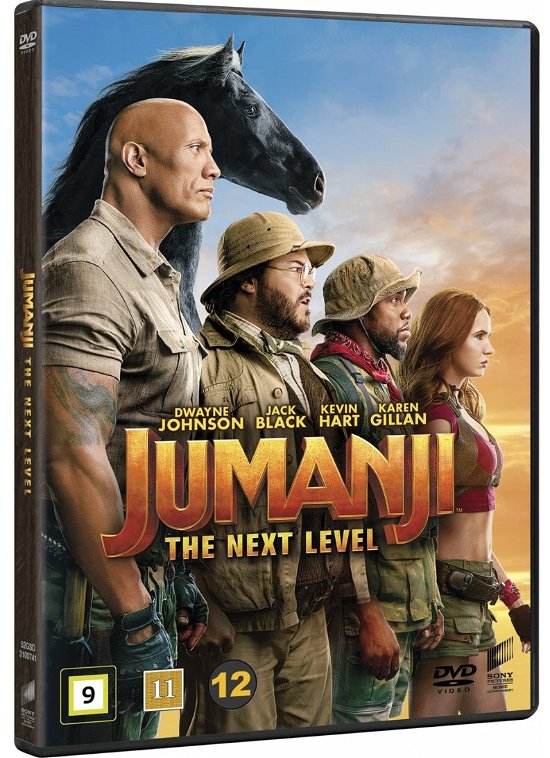 Cover for Jumanji: The Next Level (DVD) (2020)