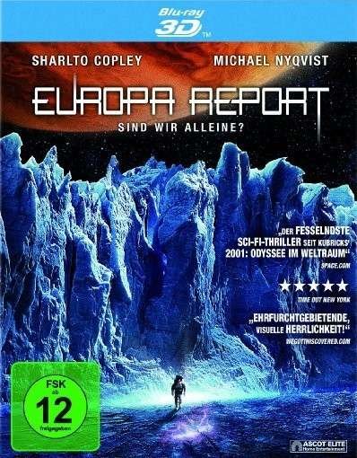 Cover for Europa Report 3D (Blu-ray) (2013)