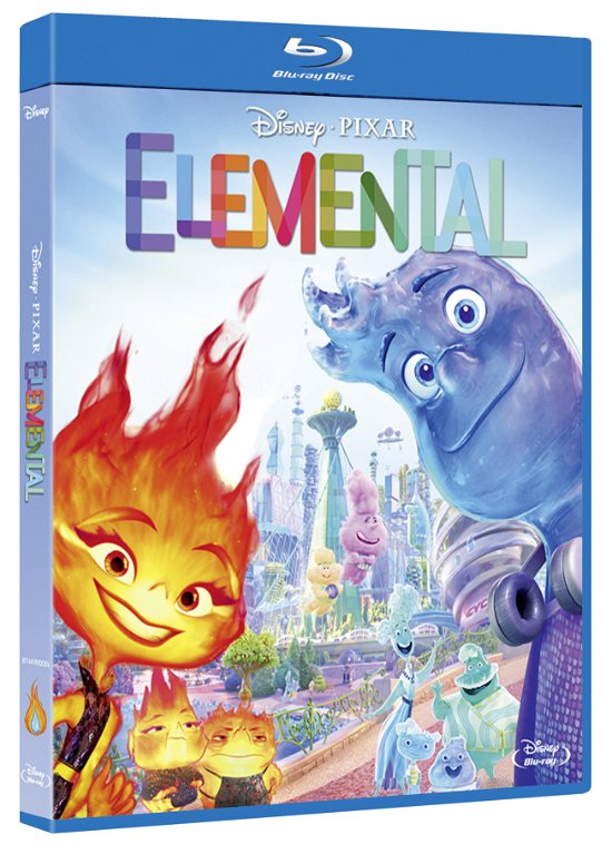 Cover for Elemental (Blu-ray) (2023)