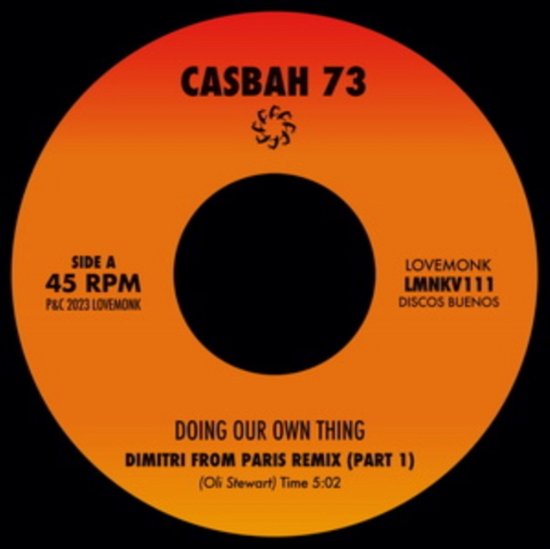 Cover for Casbah 73 · Doing Our Own Thing (Dimitri From Paris Remixes) (LP) (2023)