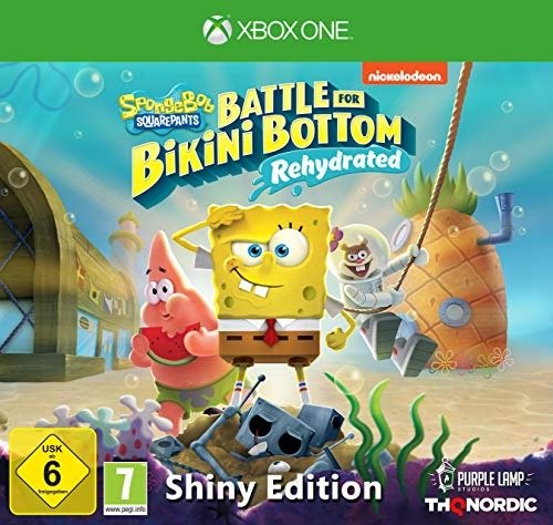 Cover for Xbox One · Spongebob Squarepants Battle For Bikini Bottom  Rehydrated  Shiny Edition  ENFRDEITES Xbox One (PC) (2020)