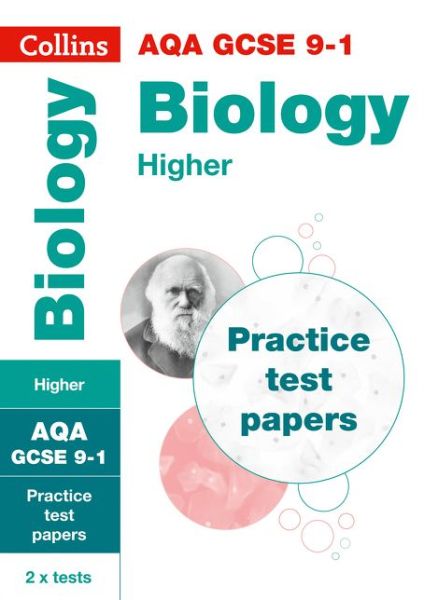 Cover for Collins GCSE · AQA GCSE 9-1 Biology Higher Practice Papers: Ideal for Home Learning, 2022 and 2023 Exams - Collins GCSE Grade 9-1 Revision (Paperback Book) (2019)