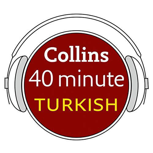 Cover for Collins Dictionaries · Collins 40 Minute Turkish : Learn to Speak Turkish in Minutes with Collins (MP3-CD) (2019)