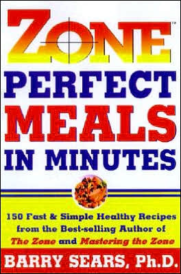 Zone Perfect Meals In Minutes - Barry Sears - Książki - HarperCollins Publishers Inc - 9780060392413 - 5 listopada 1997