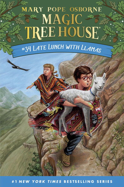 Cover for Mary Pope Osborne · Late Lunch with Llamas (Bok) (2020)