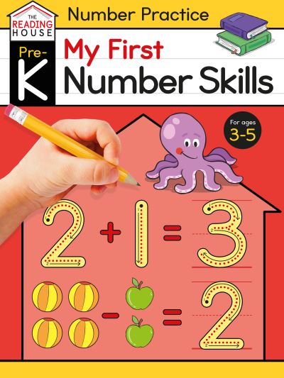 Cover for Marla Conn · My First Number Skills : Early Math Activities, Ages 3-5, Number Tracing, Counting, Addition and Subtraction, Shapes, Sorting, and More (Paperback Book) (2021)