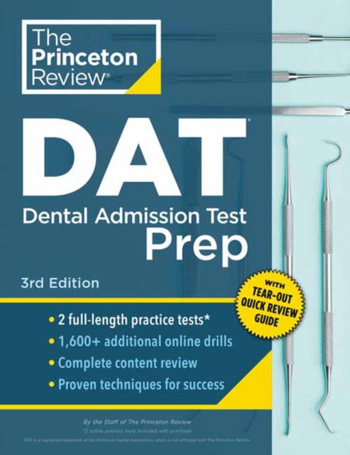 Princeton Review DAT Prep - Princeton Review - Books - Random House USA Inc - 9780593517413 - July 4, 2023