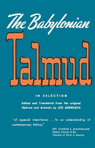 Cover for Leo Auerbach · The Babylonian Talmud (Paperback Book) (1944)