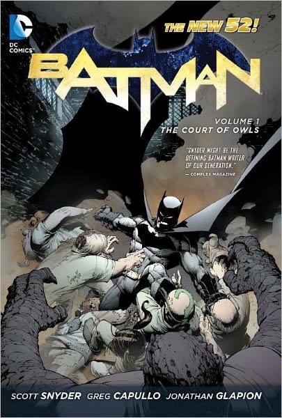 Cover for Scott Snyder · Batman Vol. 1 (Hardcover Book) (2012)