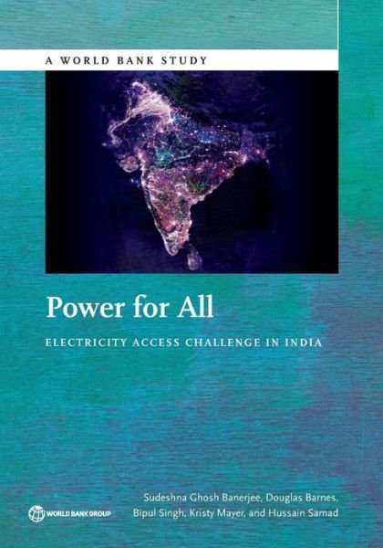 Cover for Sudeshna Ghos Banerjee · Power for all: electricity access challenge in India - World Bank studies (Paperback Book) (2014)